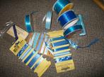 decoratie lint in diverse kleuren blauw, Ophalen of Verzenden, Nieuw, Lint, Band of Elastiek