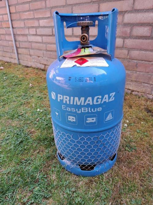 Gasfles 6 kg Primagaz Easyblue, Caravans en Kamperen, Kampeeraccessoires, Gebruikt, Ophalen