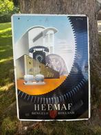 Emaille Reclamebord Heemaf, Verzamelen, Merken en Reclamevoorwerpen, Ophalen, Reclamebord