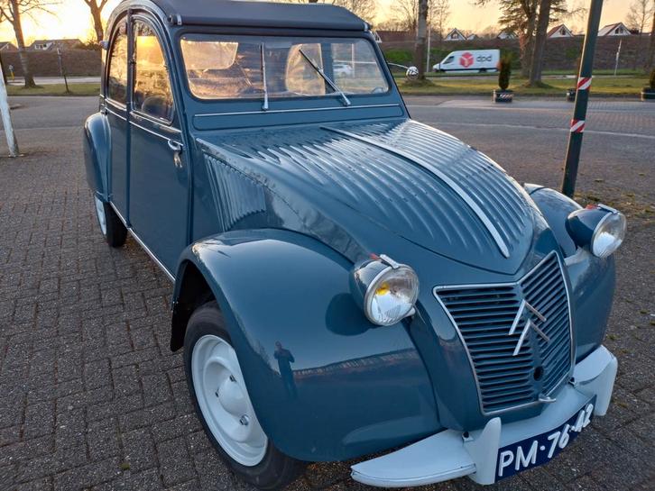 Citroën 2CV4 1960 Blauw, Auto's, Citroën, Particulier, Benzine, Hatchback, Geïmporteerd, Blauw, Ophalen