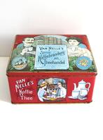 Vintage Van Nelle's koffiebranderij en Theehandel blik, Ophalen of Verzenden, Gebruikt, Koek(jes), Van Nelle