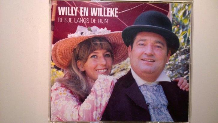 Willy & Willeke Alberti - Reisje Langs De Rijn, Cd's en Dvd's, Cd's | Nederlandstalig, Zo goed als nieuw, Levenslied of Smartlap