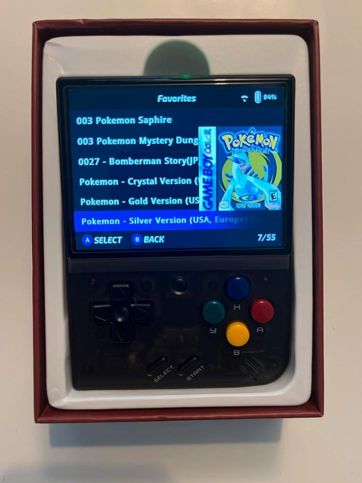 Miyoo Mini Plus 64GB - Bomvol Retro Games!, Spelcomputers en Games, Spelcomputers | Overige, Zo goed als nieuw, Ophalen of Verzenden