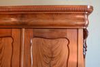 Prachtige antieke mahonie houten biedermeier meidenkast., Antiek en Kunst, Antiek | Meubels | Kasten, Verzenden