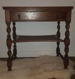 Antiek tafeltje met gedraaide poten, Ophalen of Verzenden