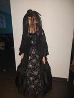 Heksenjurk, halloween jurk, gothic, jurk maat 134-140-146, Kleding | Dames, Carnavalskleding en Feestkleding, Zo goed als nieuw