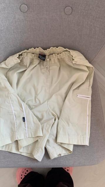 Nike Broek Maat M Beige Vintage beschikbaar voor biedingen