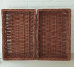 2 bakkersmanden 60x40x10 cm, Ophalen, Gebruikt, Mand, Riet