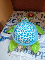 Tendertoys schildpad knuffel met kaartje 27 cm blauw groen, Ophalen of Verzenden