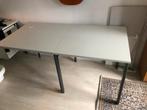 Vario Struktur Burotafel 80x80 cm met kabeldoorvoer, Huis en Inrichting, Bureaus, Gebruikt, Ophalen, Bureau