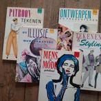 5 Boeken mode, o.a.Patroontekenen, ontwerpen & presenteren, Ophalen of Verzenden, Beta, Gelezen, Niet van toepassing