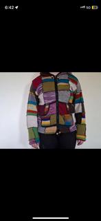 Prachtig gekleurde jas, vest, lekker warm mt S / M, Ophalen of Verzenden, Gedragen