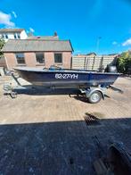 Aluminium visboot, Finse kwaliteit, Watersport en Boten, Ophalen, 10 tot 30 pk, Gebruikt, Aluminium