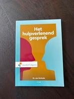 Jan Verhulst - Het hulpverlenend gesprek, Ophalen of Verzenden, Zo goed als nieuw, Jan Verhulst
