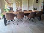 Robuuste Eiken Tafel - 3 Meter, Huis en Inrichting, Tafels | Eettafels, Ophalen of Verzenden