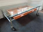 salontafel, Huis en Inrichting, Tafels | Salontafels, Ophalen, Gebruikt, 100 tot 150 cm, Design