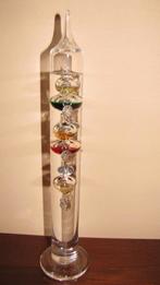 Galileo Galilei thermometer gemixte kleuren, Ophalen of Verzenden, Zo goed als nieuw, Binnenthermometer