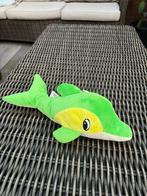 Knuffel groene dolfijn, Ophalen of Verzenden, Zo goed als nieuw, Overige typen