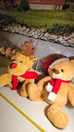 Kerst Knuffels - Rendier & Beer, Ophalen of Verzenden, Zo goed als nieuw, Beer