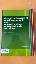 Gezondheidsbevordering en zelfmanagement door verpleegkundig, Ophalen of Verzenden, Zo goed als nieuw, Barbara Sassen