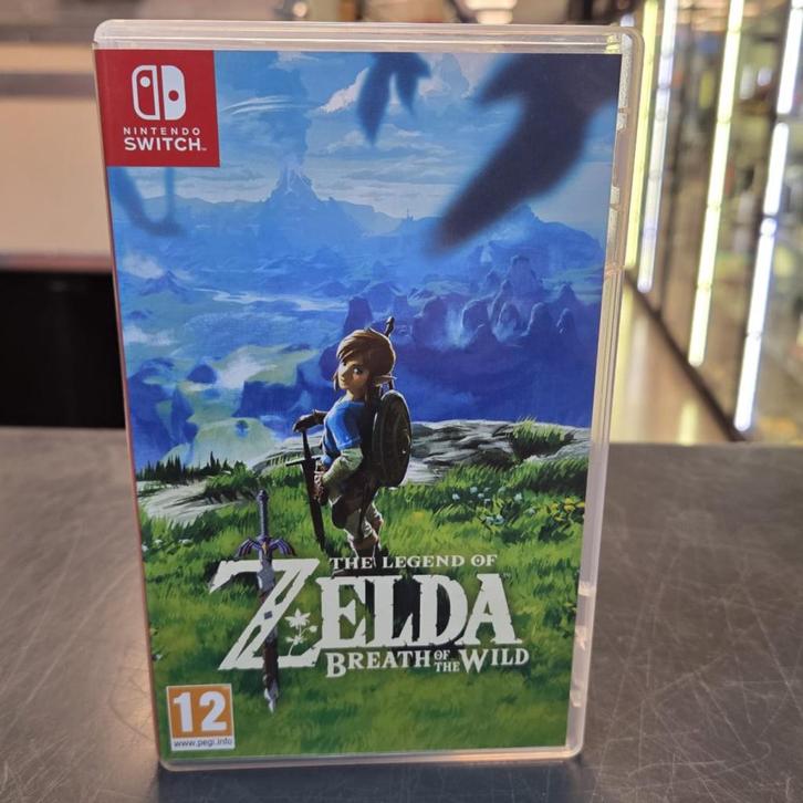 Switch Game | The Legend Of Zelda Breath Of The Wild, Spelcomputers en Games, Spelcomputers | Nintendo Switch, Zo goed als nieuw