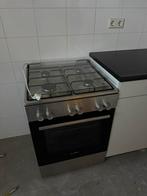 Zeer net gasfornuis en afzuigkap te koop, Ophalen, Gebruikt, 4 kookzones, Gas