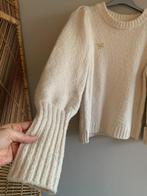 Fabienne Chapot - Trui Bibian crèmekleurig pofmouw & broche, Maat 38/40 (M), Overige kleuren, Ophalen of Verzenden, Zo goed als nieuw