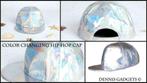 Dennis Gadgets : Cool color changing hologram hip hop cap, Ophalen of Verzenden, Nieuw, One size fits all, Pet