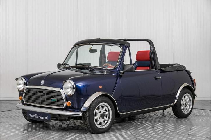 MINI 1000 cabrio . (bj 1986), Auto's, Mini, Bedrijf, Te koop, Cabrio, Benzine, Sedan, Handgeschakeld, Origineel Nederlands, Blauw