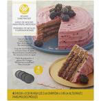 Wilton Cake Pan Easy Layers -20cm- Set/4, Hobby en Vrije tijd, Ophalen, Zo goed als nieuw, Taarten