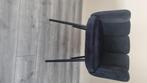 HTfurniture-five finger chair-black velvet stoelen, Huis en Inrichting, Stoelen, Ophalen, Overige materialen, Zwart, Zo goed als nieuw