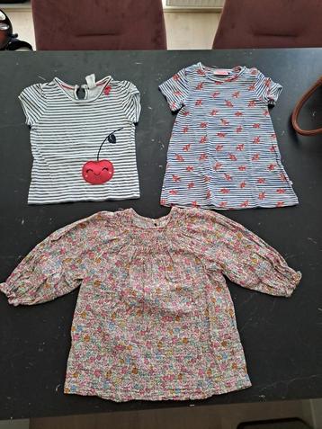 Kinderkleding tshirts maat 80/86 beschikbaar voor biedingen