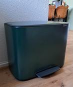 Brabantia Bo prullenbak groen, Ophalen, Kunststof, Met pedaal, Zo goed als nieuw