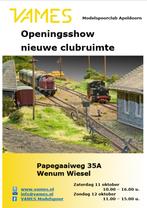 Openingsshow Modelspoorclub VAMES Apeldoorn 11 en 12 okt   c, Ophalen