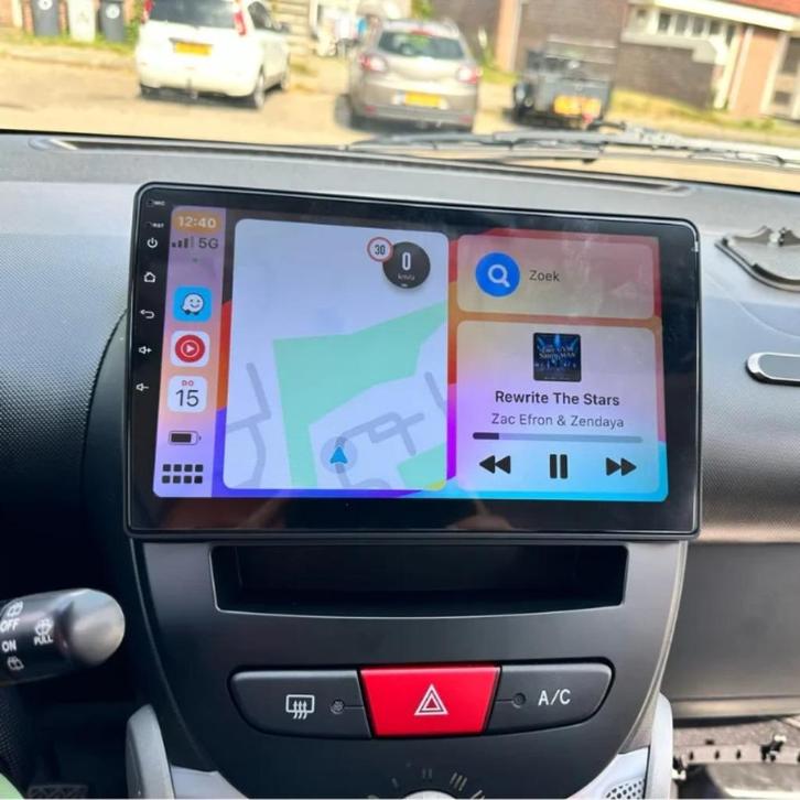 carplay Aygo Peugeot 108 / Citroën C1 (2014-2021), Auto diversen, Autoradio's, Nieuw, Ophalen of Verzenden