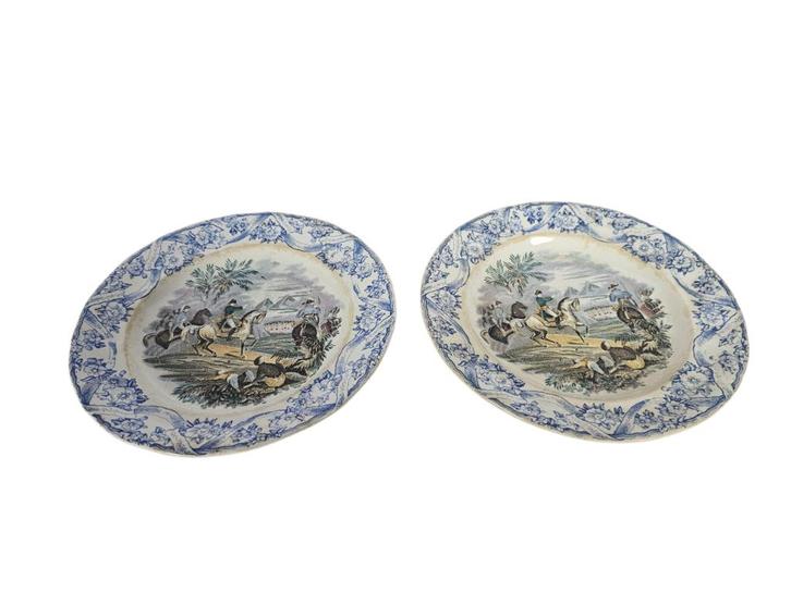 Pierre Regout - Potsdam - Napoleon - porselein - 1865, Antiek en Kunst, Antiek | Porselein, Ophalen of Verzenden