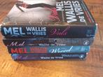 4 boeken Mel Wallis de Vries, Ophalen of Verzenden, Gelezen, Nederland