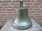 Grote zware antieke bronzen bel, Antiek en Kunst, Antiek | Koper en Brons, Ophalen, Brons