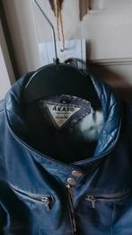 Paars/lila leren jas maat M, Kleding | Dames, Jassen | Zomer, Ophalen of Verzenden, Gedragen, Maat 38/40 (M), Paars