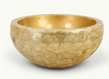 Schelpenvaas goud beschikbaar voor biedingen