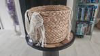 MICA Decoraties Rieten Mand Met Decoratie! NIEUW!, Ophalen of Verzenden, Nieuw, Rond, Riet