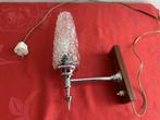 Jaren 70 wandlamp, Ophalen of Verzenden, Zo goed als nieuw, Glas, Retro