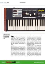 hammond xk-1c + tas, Ophalen, Zo goed als nieuw, 1 klavier, Hammondorgel