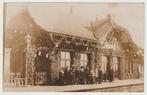 Zwammerdam - Station ca. 1915 * fotokaart, Ophalen of Verzenden, Voor 1920, Ongelopen, Zuid-Holland