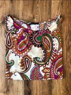Top Giulia e Tu 38 paisley multicolour korte m. NIEUW, Kleding | Dames, Ophalen of Verzenden, Zo goed als nieuw, Maat 38/40 (M)