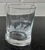 THE FAMOUS GROUSE glas (met 2 vogels), Verzamelen, Glas en Borrelglaasjes, Ophalen of Verzenden, Zo goed als nieuw, Borrel- of Shotglas