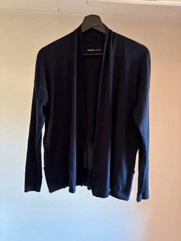 Donkerblauw marccain vestje maat 5/42 beschikbaar voor biedingen