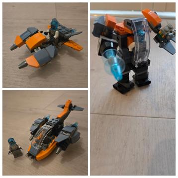 Lego Creator 31111 | Cyberdrone beschikbaar voor biedingen