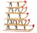 Houten Slee met rugleuning Davos opklapbaar sleetje sleeen, Ophalen of Verzenden, Rugleuning, Zo goed als nieuw