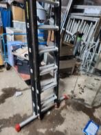 Ladder trap uitschuifladder, Doe-het-zelf en Verbouw, Gebruikt, Ophalen of Verzenden